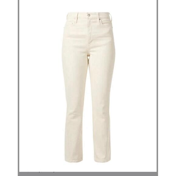 Apiece Apart Camilla Cream Straight Leg Jeans Denim $285 NWT 31 Tuckernuck - Picture 2 of 7